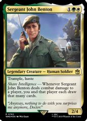 Sergeant John Benton (Surge Foil)