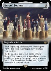 Heroes' Podium (Extended Art) (Surge Foil)