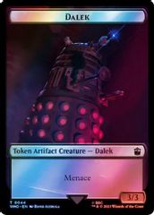Dalek // Treasure (0063) Double-Sided Token (Surge Foil)