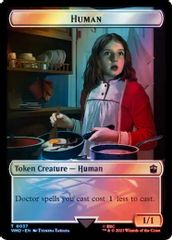 Human (0037) // Mark of the Rani Double-Sided Token (Surge Foil)