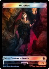 Warrior // Dinosaur Double-Sided Token (Surge Foil)