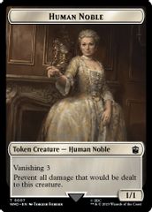 Human Noble // Food (0027) Double-Sided Token