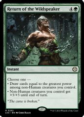 Return of the Wildspeaker