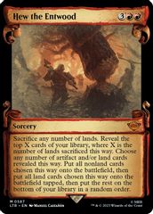 Hew the Entwood (Showcase Scrolls)