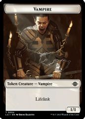 Vampire // Vampire Demon Double-Sided Token