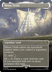 Minas Tirith (Borderless) (Surge Foil)