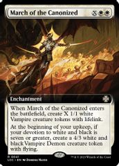 March of the Canonized (Extended Art)