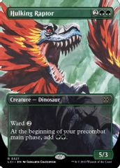 Hulking Raptor (Borderless)