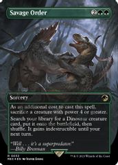 Savage Order (Borderless) (Emblem)