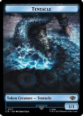 Tentacle // Food (0024) Double-Sided Token (Surge Foil)