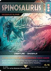 Spinosaurus - Regisaur Alpha (Rainbow Foil)
