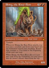 Ilharg, the Raze-Boar (Retro Frame) (Serial Numbered)