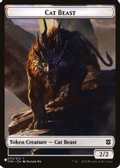 Cat Beast // Rat Double-Sided Token