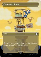 Command Tower (Borderless) (Surge Foil)