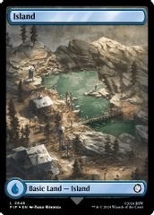 Island (0848) (Surge Foil)