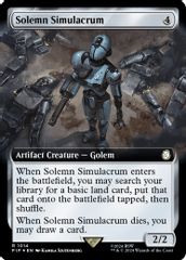 Solemn Simulacrum (Extended Art) (Surge Foil)