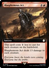 Blasphemous Act (Extended Art)