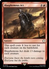 Blasphemous Act (Surge Foil)