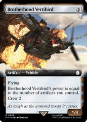 Brotherhood Vertibird (Extended Art) (Surge Foil)