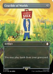 Crucible of Worlds (Borderless) (Surge Foil)