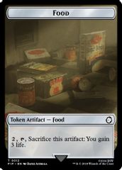 Food (0012) // Zombie Mutant Double-Sided Token