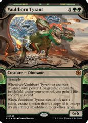 Vaultborn Tyrant (Showcase) (Raised Foil)