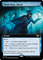 Three Steps Ahead (Extended Art)