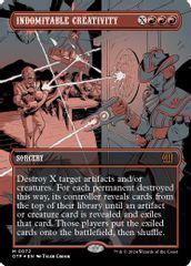Indomitable Creativity (Textured Foil)