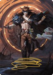 Oko, the Ringleader Art Card (29/54) (Gold-Stamped Signature)