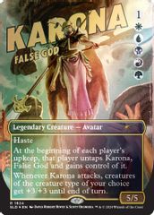 Karona, False God (Rainbow Foil)