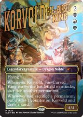Korvold, Fae-Cursed King (Rainbow Foil)