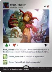 Brash Taunter (Rainbow Foil)