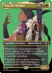 Disa the Restless (Borderless) (Ripple Foil)
