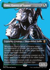 Omo, Queen of Vesuva (Borderless) (Ripple Foil)