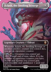 Azlask, the Swelling Scourge (Borderless) (Ripple Foil)