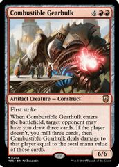 Combustible Gearhulk (Ripple Foil)