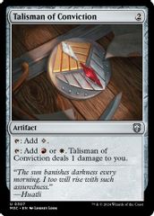 Talisman of Conviction (Ripple Foil)