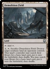 Demolition Field (Ripple Foil)
