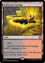 Sulfurous Springs (Ripple Foil)
