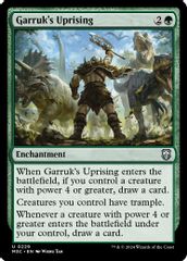 Garruk's Uprising (Ripple Foil)