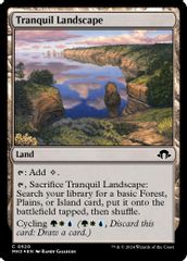 Tranquil Landscape (Ripple Foil)