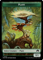 Plant (Ripple Foil) // Zombie  Double-Sided Token