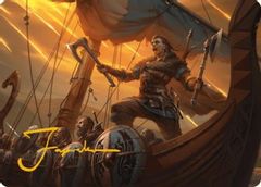 Eivor, Battle-Ready Art Card (Gold-Stamped Signature)