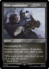 Chain Assassination (Foil Etched)