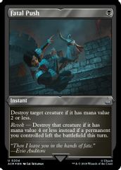 Fatal Push (Foil Etched)