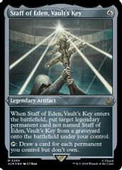 Staff of Eden, Vault's Key (Foil Etched)