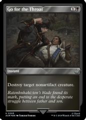Go for the Throat (Foil Etched)