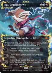Ral, Crackling Wit (Borderless) (Raised Foil)