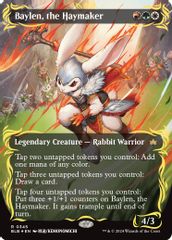 Baylen, the Haymaker (Borderless) (Raised Foil)