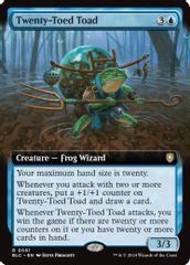 Twenty-Toed Toad (Extended Art)